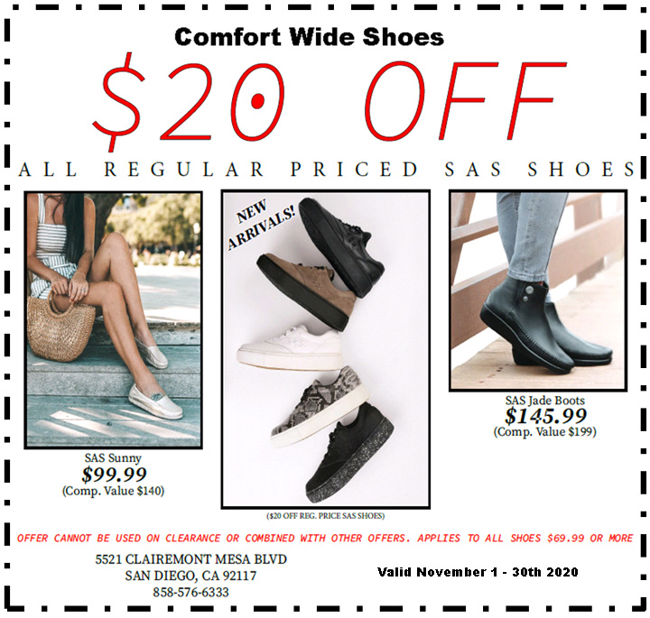 comfort and wide shoes