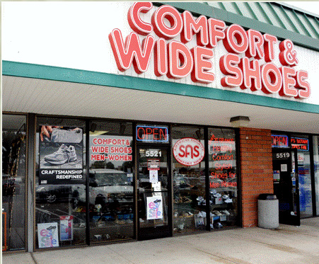 Comfort Wide Shoes Store San Diego